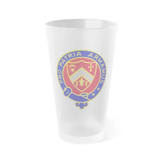245th Artillery Regiment (U.S. Army) Frosted Pint Glass 16oz Default Title - Go Mug Yourself