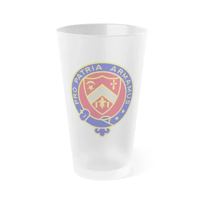 245th Artillery Regiment (U.S. Army) Frosted Pint Glass 16oz Default Title - Go Mug Yourself