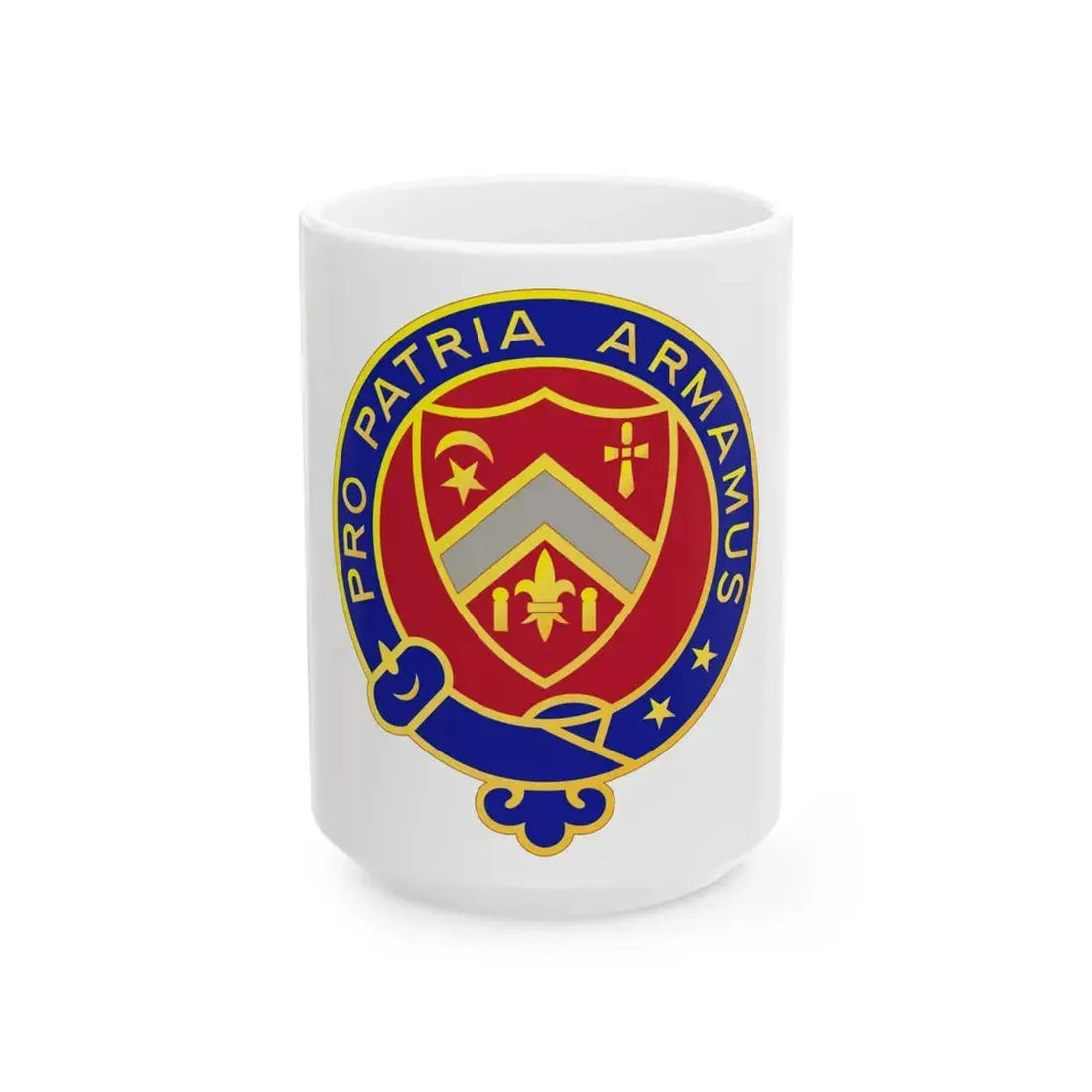 245th Artillery Regiment (U.S. Army) White Coffee Mug 15oz - Go Mug Yourself