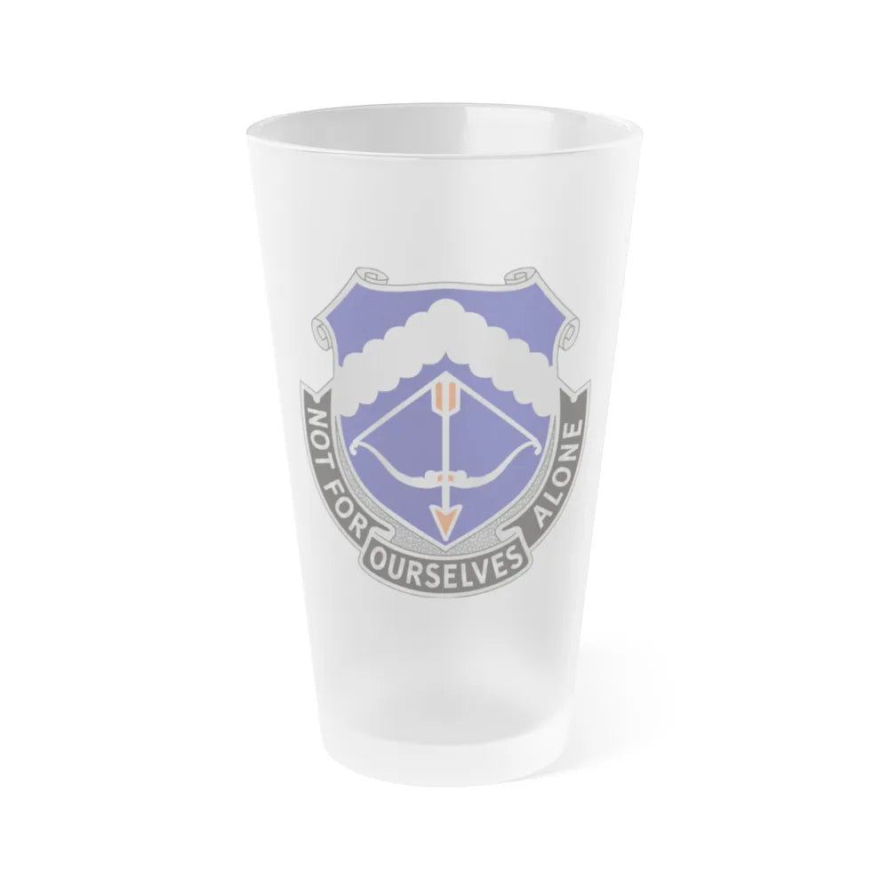 245th Aviation Regiment (U.S. Army) Frosted Pint Glass 16oz-Go Mug Yourself