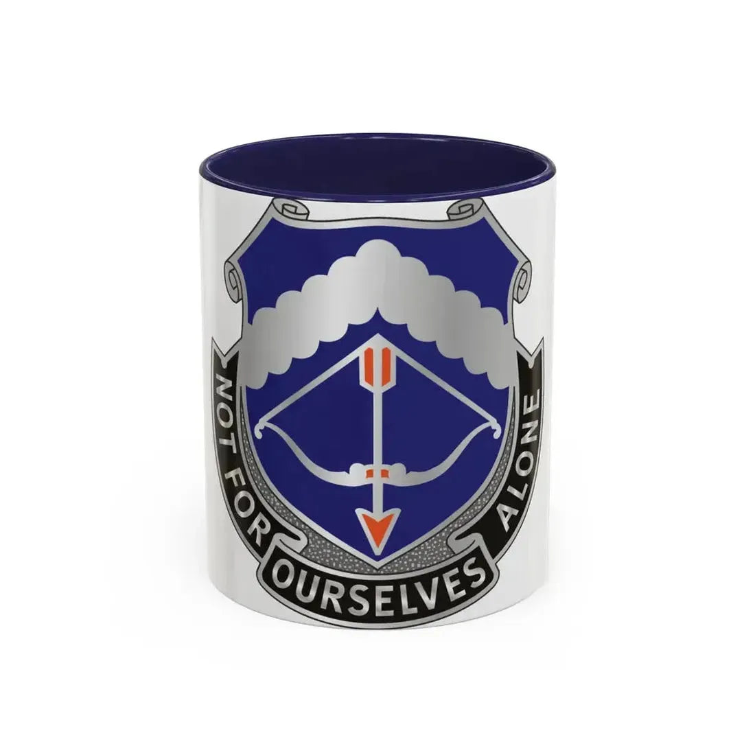 245th Aviation Regiment (U.S. Army) Accent Coffee Mug 11oz Navy - Go Mug Yourself