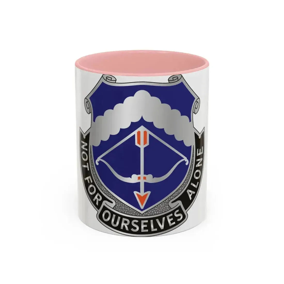 245th Aviation Regiment (U.S. Army) Accent Coffee Mug 11oz Pink - Go Mug Yourself