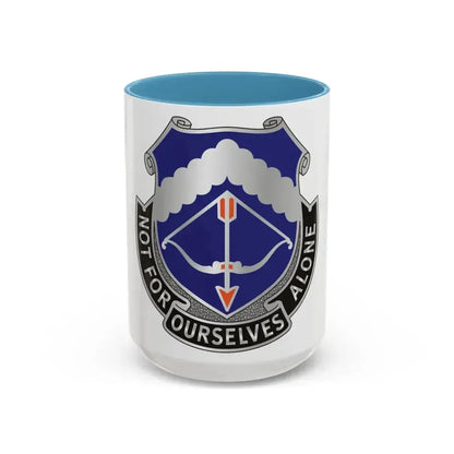 245th Aviation Regiment (U.S. Army) Accent Coffee Mug 15oz Light Blue - Go Mug Yourself
