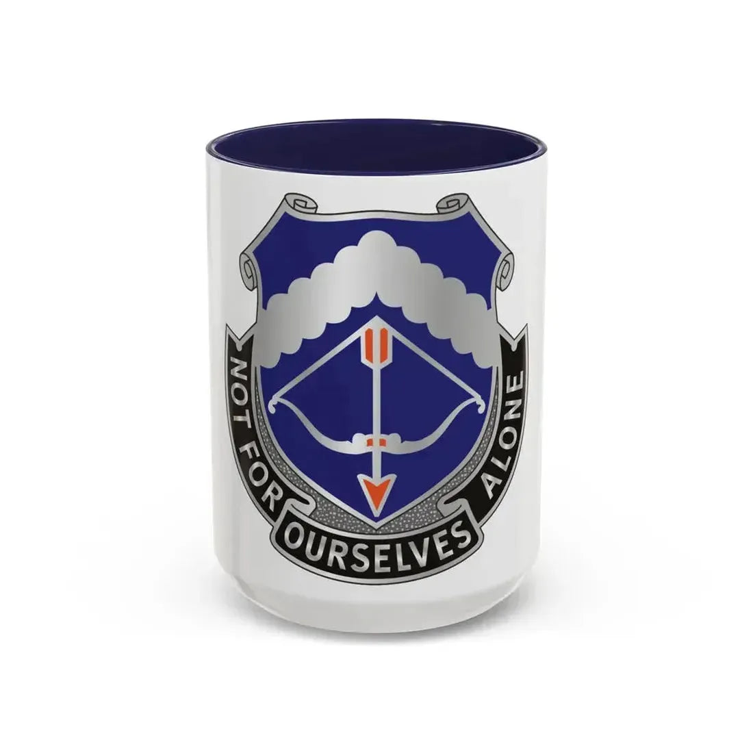 245th Aviation Regiment (U.S. Army) Accent Coffee Mug 15oz Navy - Go Mug Yourself