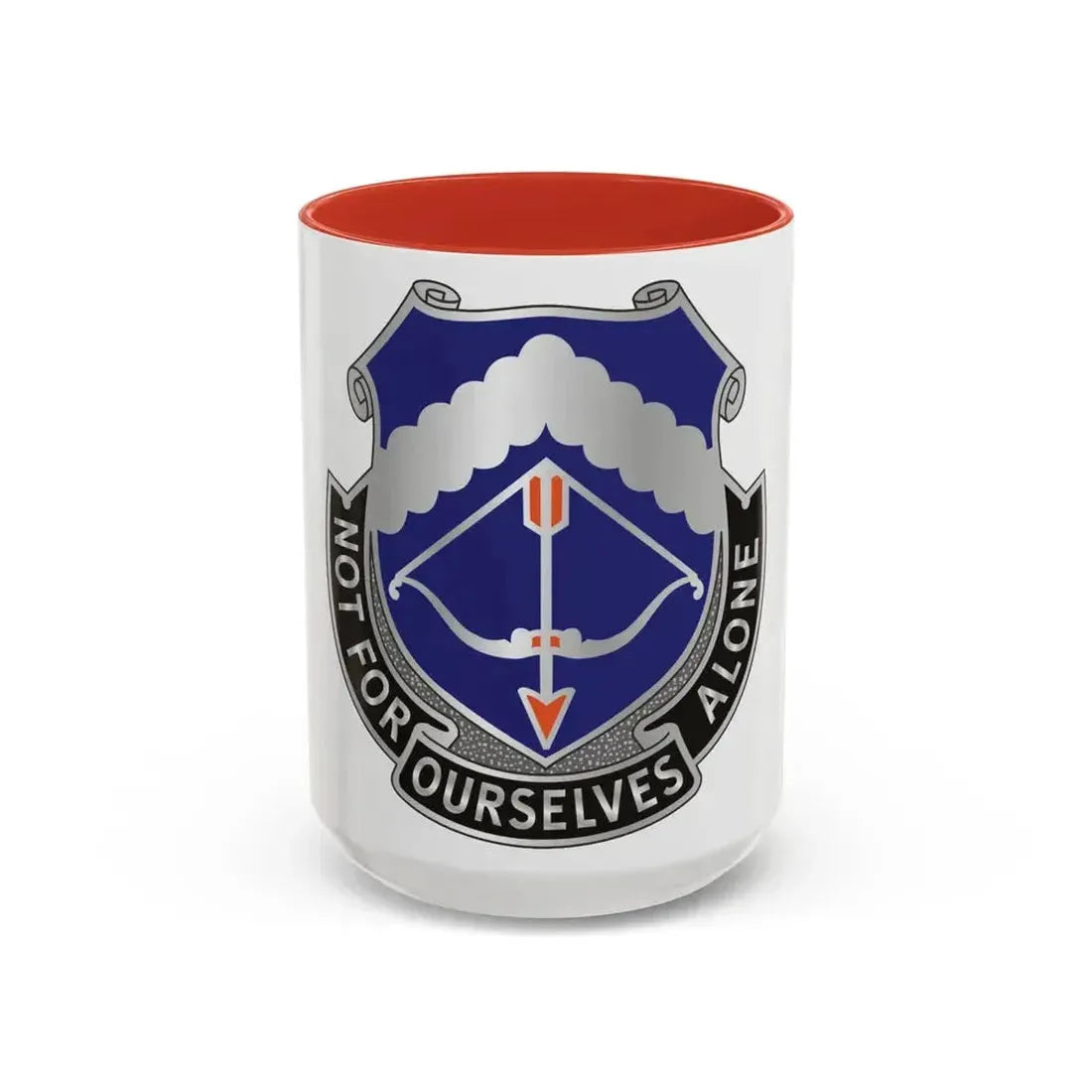245th Aviation Regiment (U.S. Army) Accent Coffee Mug 15oz Red - Go Mug Yourself