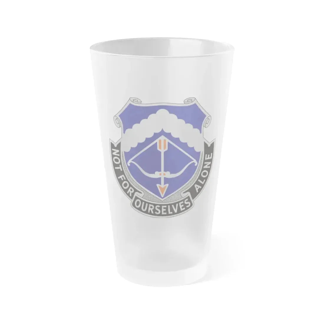 245th Aviation Regiment (U.S. Army) Frosted Pint Glass 16oz Default Title - Go Mug Yourself
