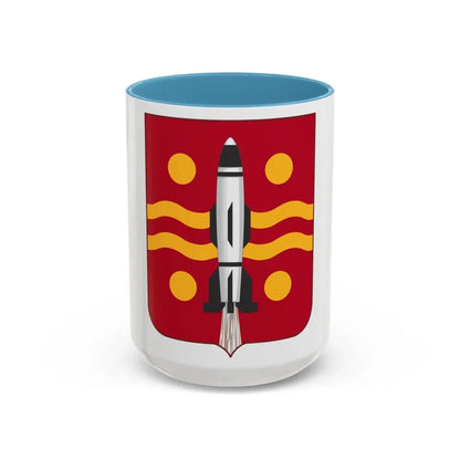 246 Field Artillery Battalion 2 (U.S. Army) Accent Coffee Mug 15oz Light Blue - Go Mug Yourself