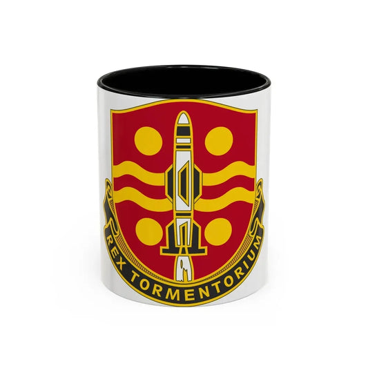 246 Field Artillery Battalion (U.S. Army) Accent Coffee Mug 11oz Black - Go Mug Yourself