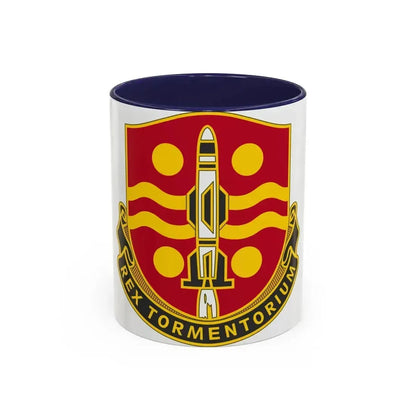 246 Field Artillery Battalion (U.S. Army) Accent Coffee Mug 11oz Navy - Go Mug Yourself
