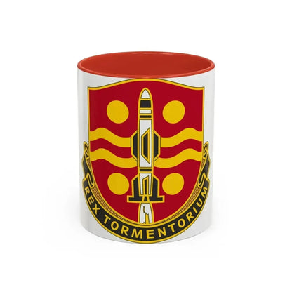 246 Field Artillery Battalion (U.S. Army) Accent Coffee Mug 11oz Red - Go Mug Yourself