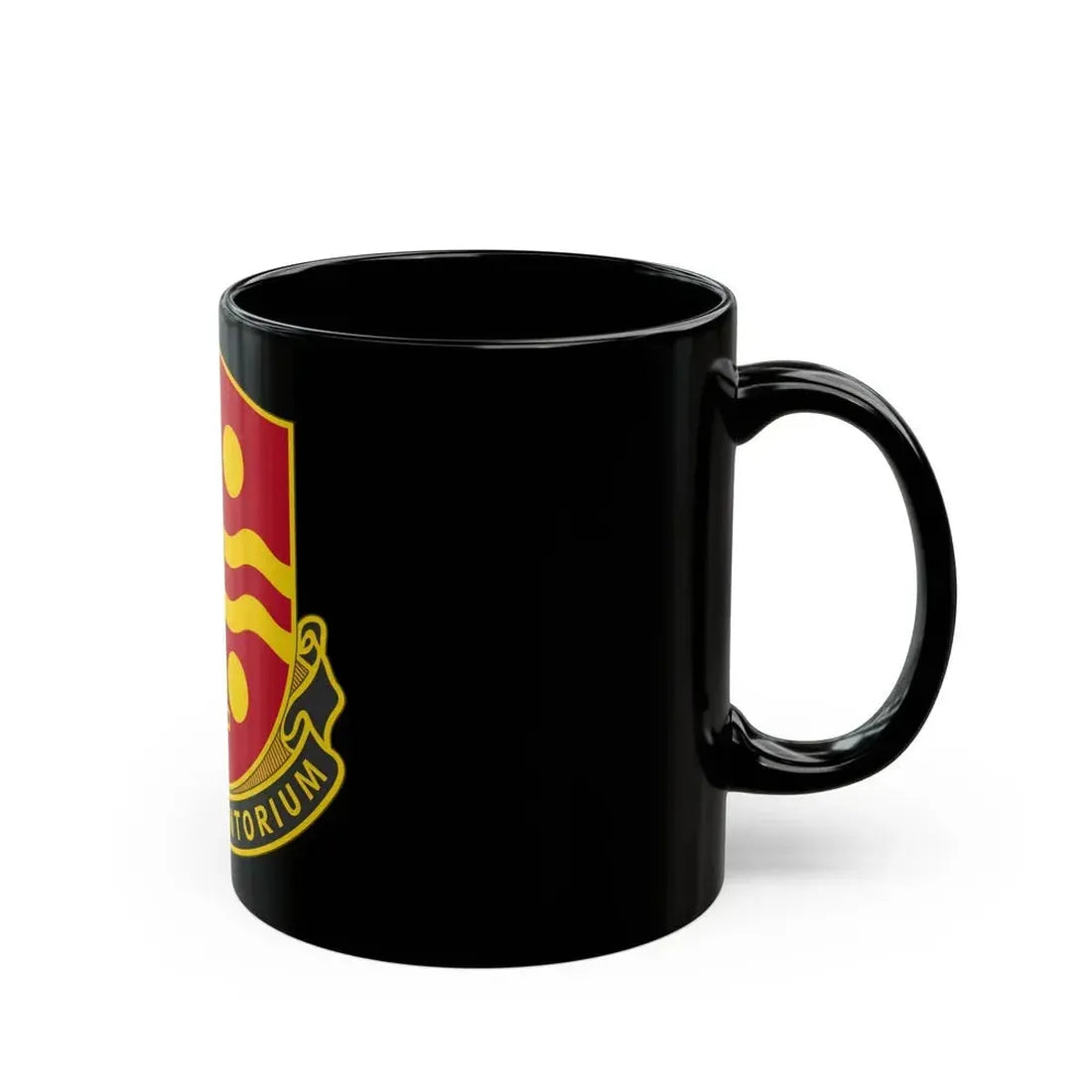 246 Field Artillery Battalion (U.S. Army) Black Coffee Mug - Go Mug Yourself