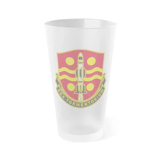 246 Field Artillery Battalion (U.S. Army) Frosted Pint Glass 16oz Default Title - Go Mug Yourself