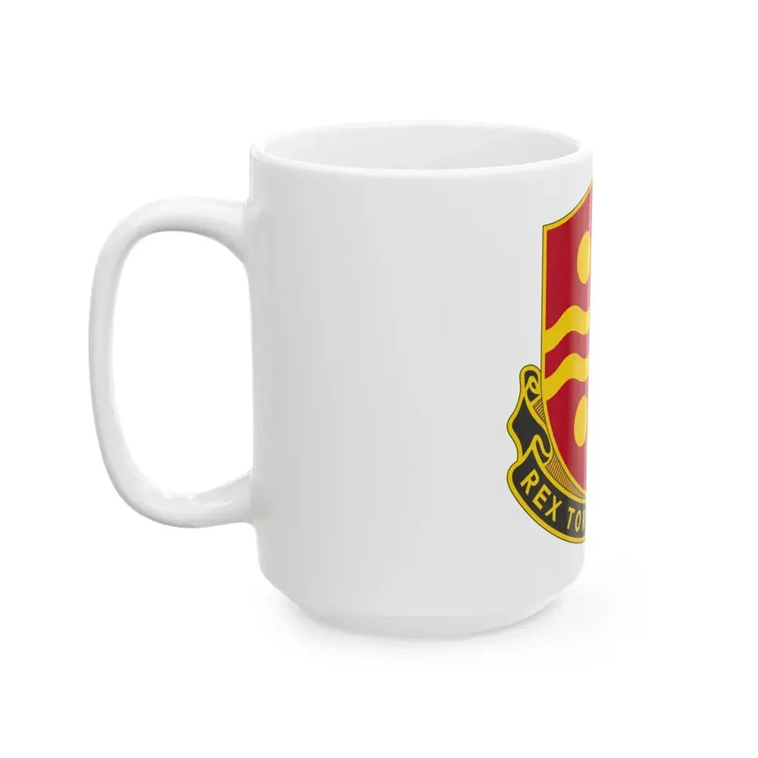 246 Field Artillery Battalion (U.S. Army) White Coffee Mug - Go Mug Yourself