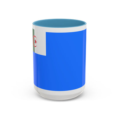 Naval Jack of Algeria - Accent Coffee Mug