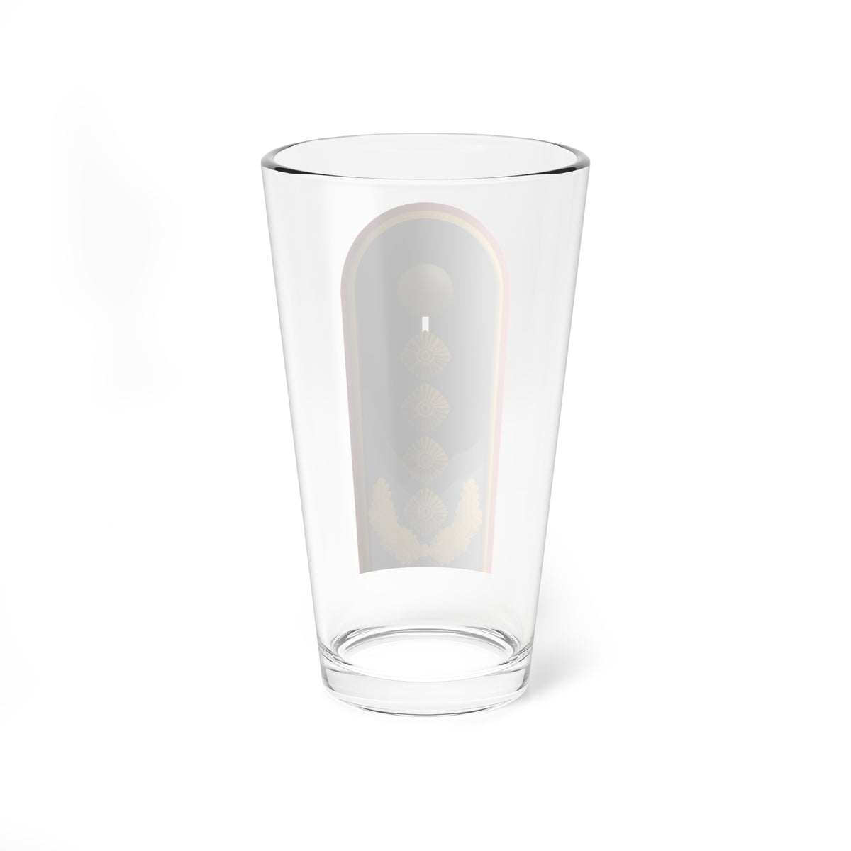LD B 64 General (Military Rank) Pint Glass 16oz
