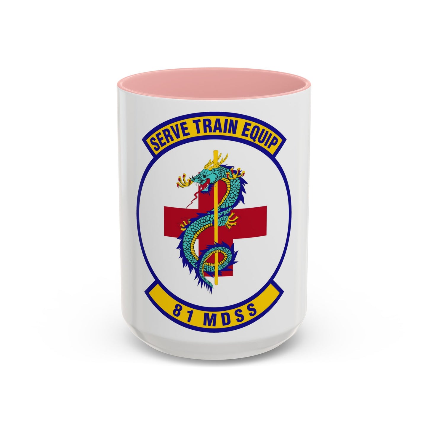 81st Medical Support Squadron (U.S. Air Force) Accent Coffee Mug