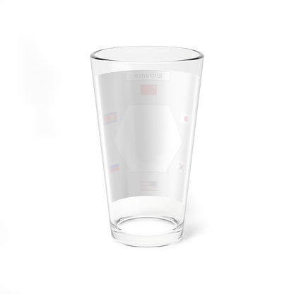 Table layout of Six-Party Talks (China) Pint Glass 16oz