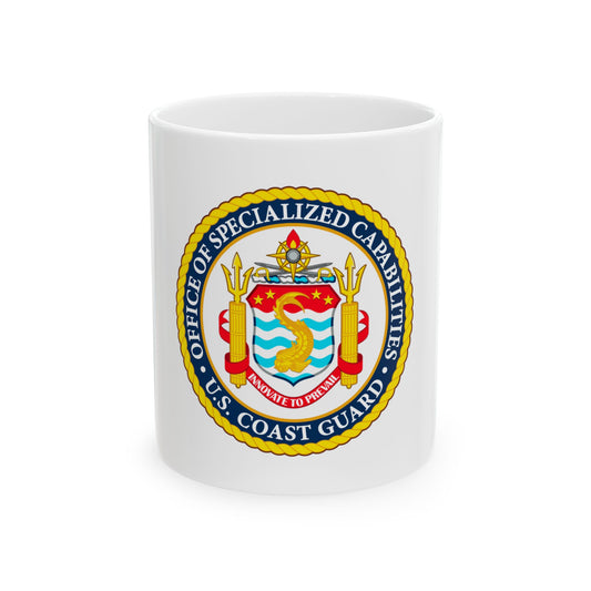 Office of Specialized Capabilities USCG (U.S. Coast Guard) White Coffee Mug