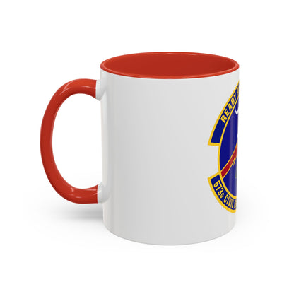 673d Civil Engineer Squadron (U.S. Air Force) Accent Coffee Mug