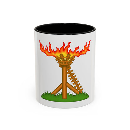 Fire Beacon Badge of Henry V - Accent Coffee Mug