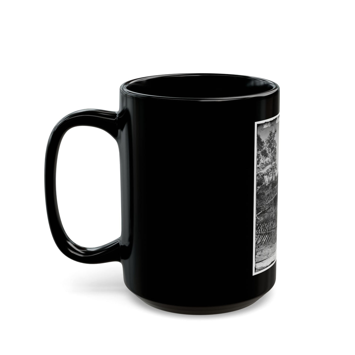 Atlanta, Georgia. Fortifications(2) (U.S. Civil War) Black Coffee Mug