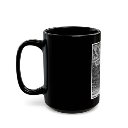 Atlanta, Georgia. Fortifications(2) (U.S. Civil War) Black Coffee Mug