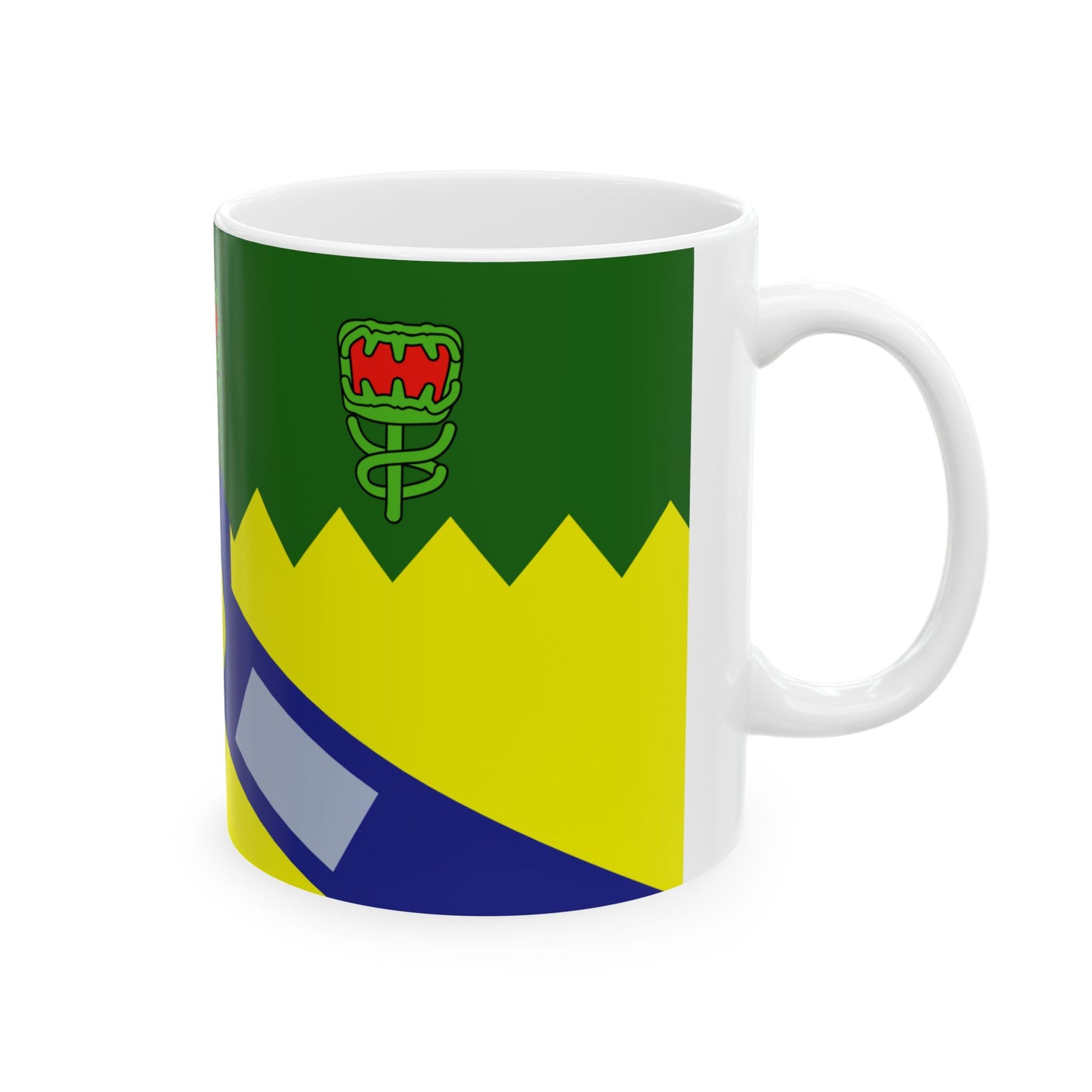 Flag of the City of Launceston Australia - White Coffee Mug