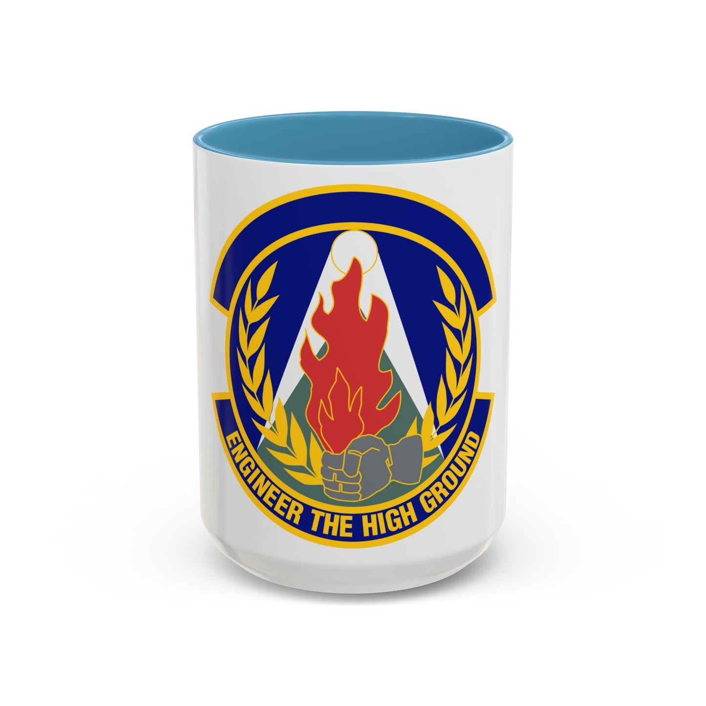 50th Civil Engineer Squadron (U.S. Air Force) Accent Coffee Mug