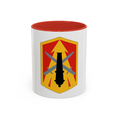 214th Fires Brigade (U.S. Army) Accent Coffee Mug