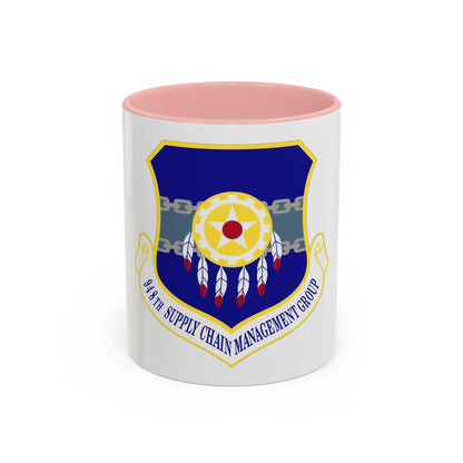 948 Supply Chain Management Group AFMC (U.S. Air Force) Accent Coffee Mug