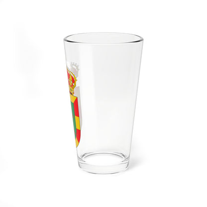 Escudo de Alcubierre (Spain) (Coat of Arms) Pint Glass 16oz