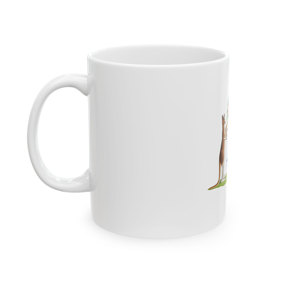 Coat of arms of Western Australia - White Coffee Mug