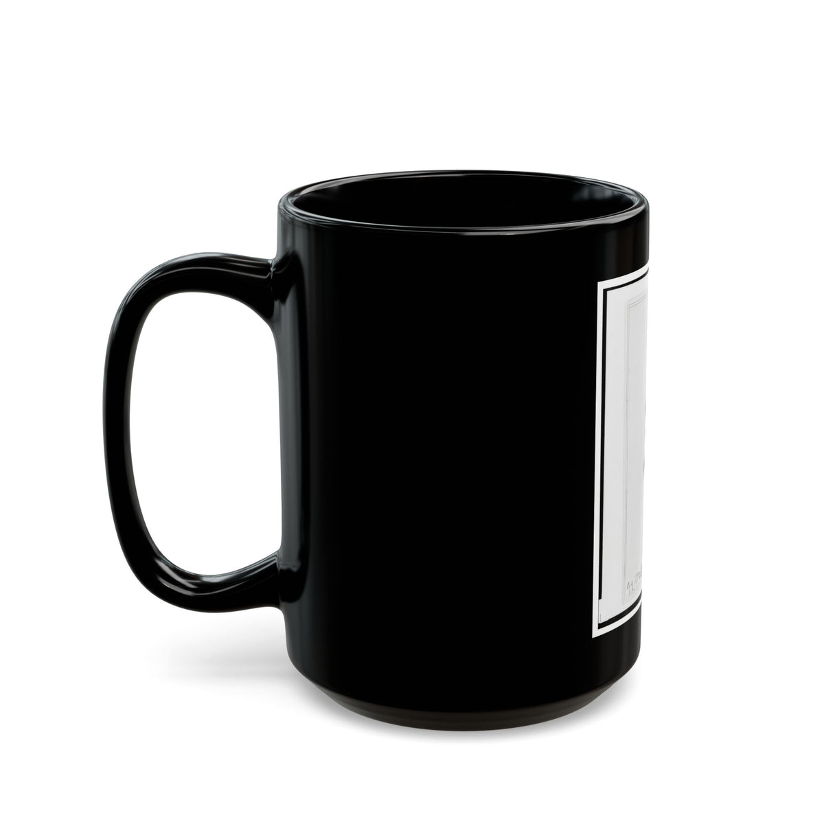 Matthew T. Lutz, Bust Portrait, Facing Front (U.S. Civil War) Black Coffee Mug