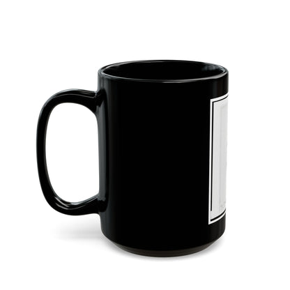 Matthew T. Lutz, Bust Portrait, Facing Front (U.S. Civil War) Black Coffee Mug