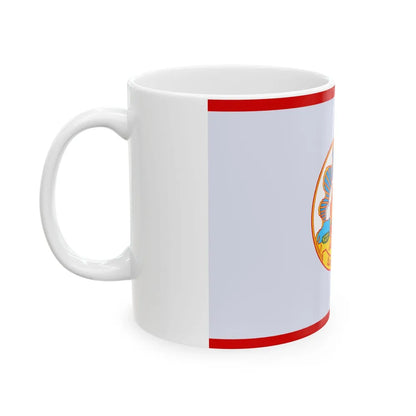 Flag of Mokdahan Province Thailand - White Coffee Mug-Go Mug Yourself