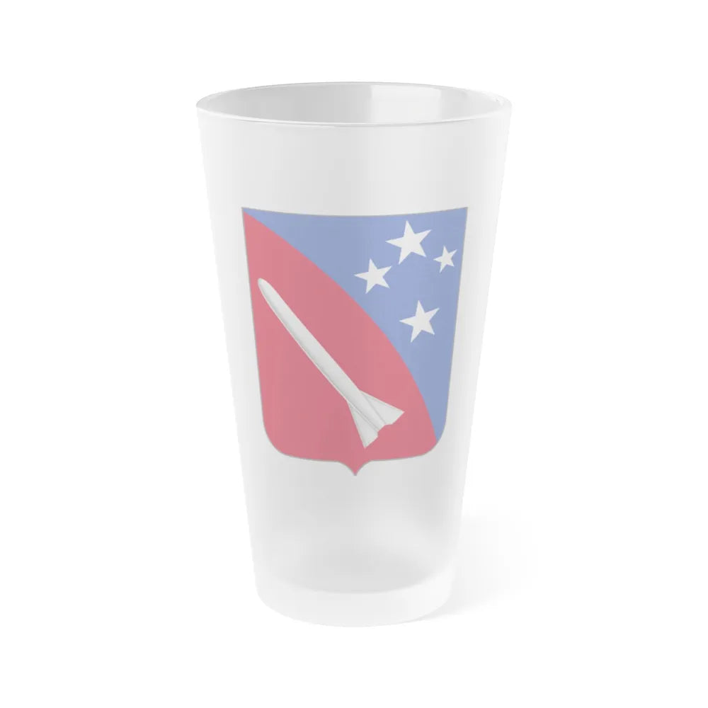 247 Field Artillery Missile Battalion 2 (U.S. Army) Frosted Pint Glass 16oz-Go Mug Yourself