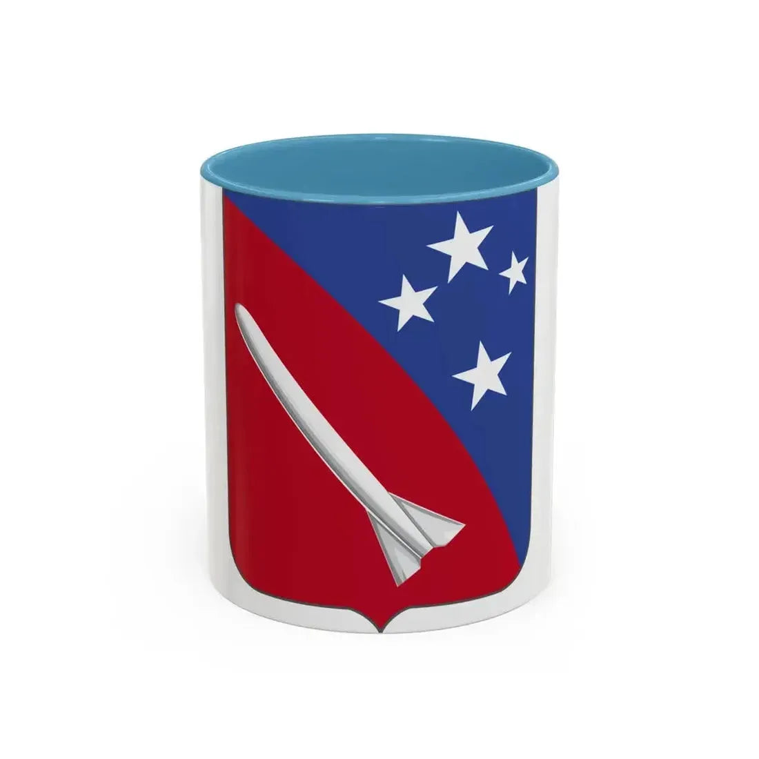 247 Field Artillery Missile Battalion 2 (U.S. Army) Accent Coffee Mug 11oz Light Blue - Go Mug Yourself