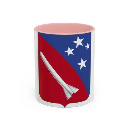 247 Field Artillery Missile Battalion 2 (U.S. Army) Accent Coffee Mug 11oz Pink - Go Mug Yourself
