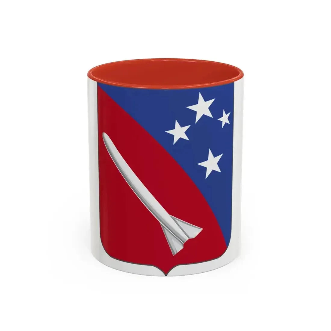 247 Field Artillery Missile Battalion 2 (U.S. Army) Accent Coffee Mug 11oz Red - Go Mug Yourself