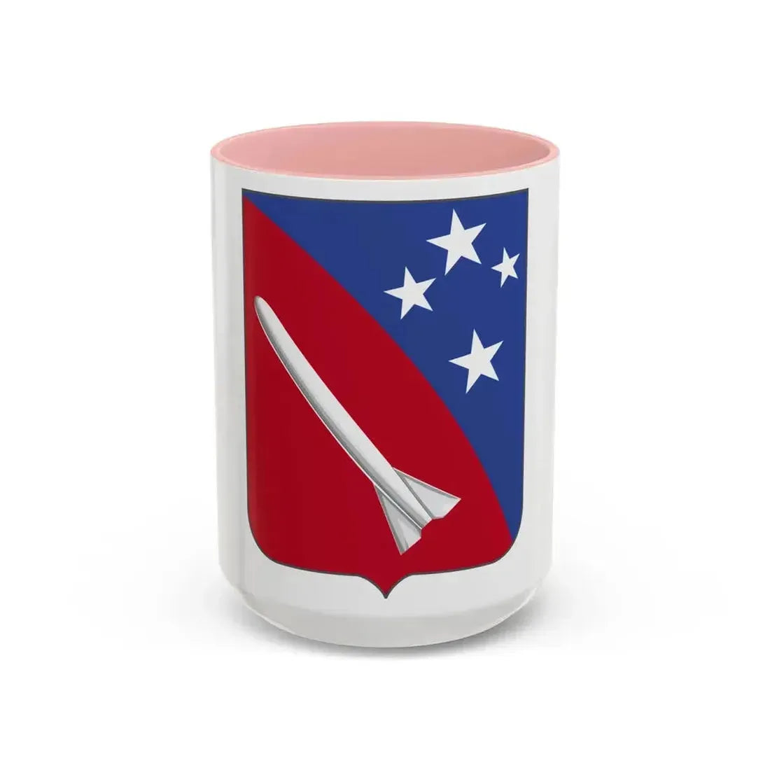247 Field Artillery Missile Battalion 2 (U.S. Army) Accent Coffee Mug 15oz Pink - Go Mug Yourself