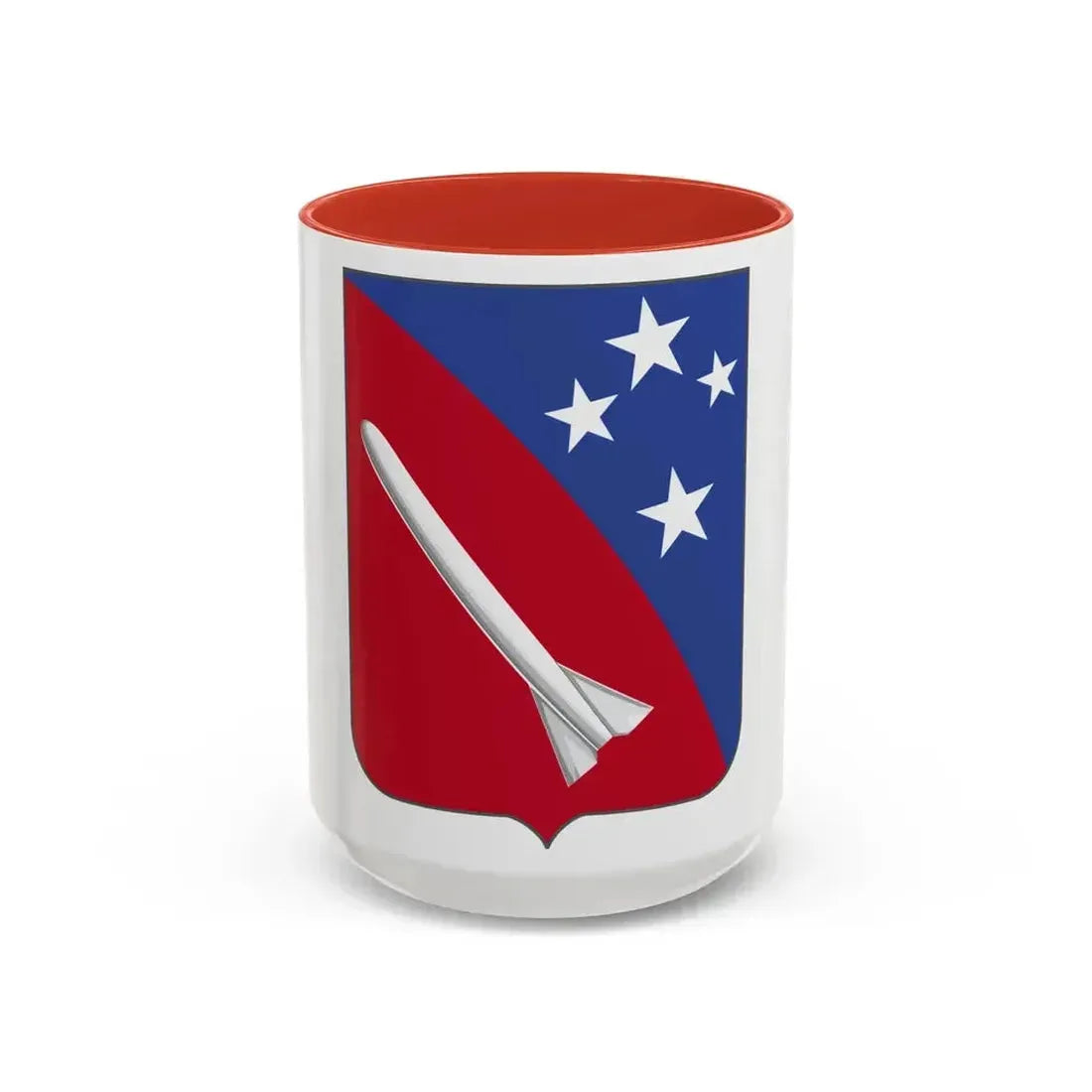 247 Field Artillery Missile Battalion 2 (U.S. Army) Accent Coffee Mug 15oz Red - Go Mug Yourself