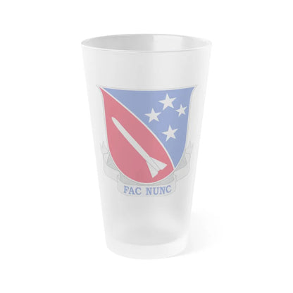 247 Field Artillery Missile Battalion (U.S. Army) Frosted Pint Glass 16oz-Go Mug Yourself