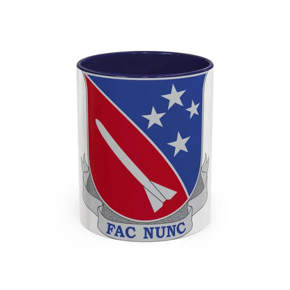 247 Field Artillery Missile Battalion (U.S. Army) Accent Coffee Mug 11oz Navy - Go Mug Yourself