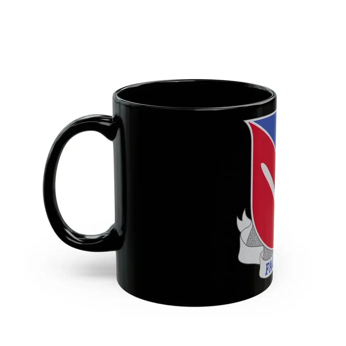 247 Field Artillery Missile Battalion (U.S. Army) Black Coffee Mug - Go Mug Yourself