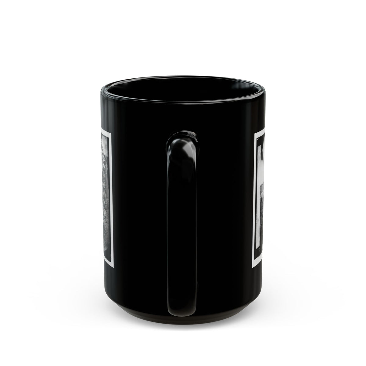 Fauquier Sulphur Springs, Va., Vicinity. Troops Building Bridges Across The North Fork Of The Rappahannock (U.S. Civil War) Black Coffee Mug
