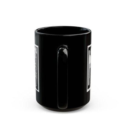 Fauquier Sulphur Springs, Va., Vicinity. Troops Building Bridges Across The North Fork Of The Rappahannock (U.S. Civil War) Black Coffee Mug