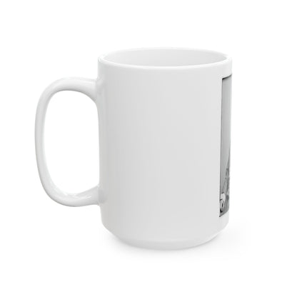 Portrait Of Colonel Thomas P. Ochiltree, Officer Of The Confederate Army (U.S. Civil War) White Coffee Mug