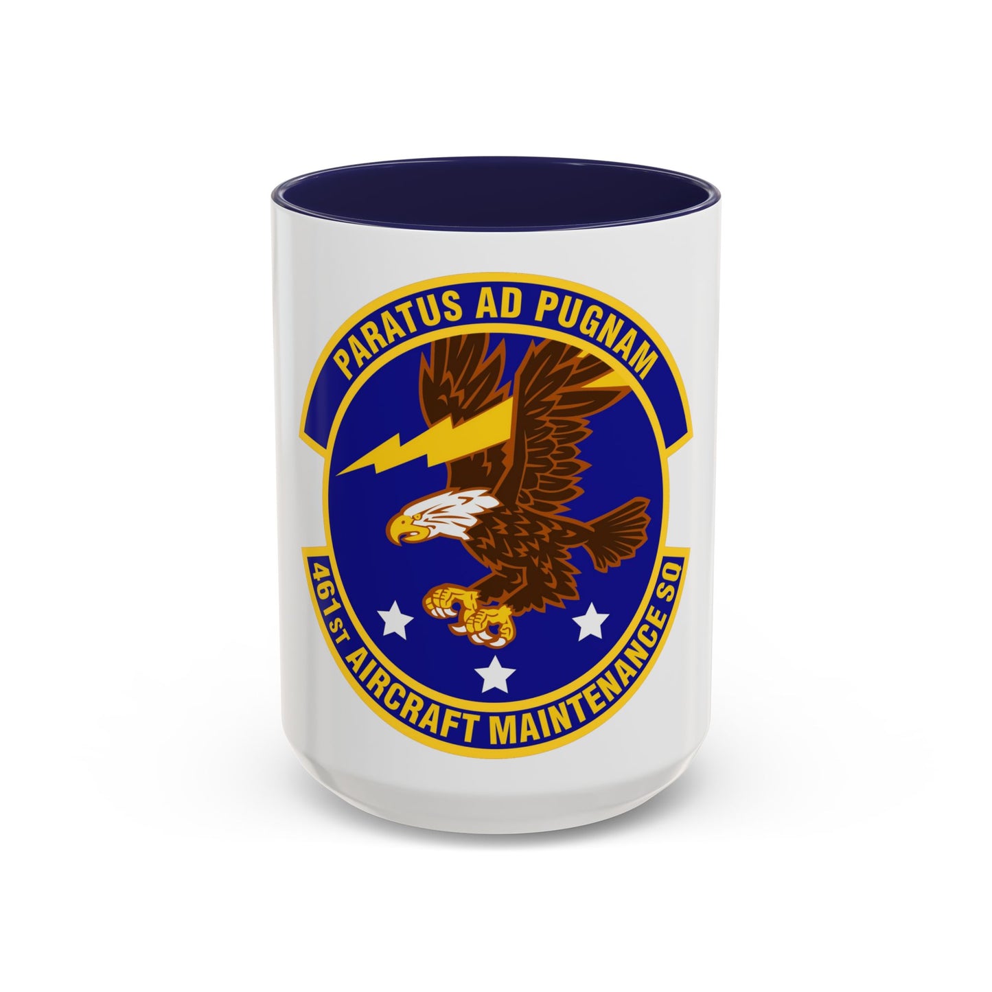461st Aircraft Maintenance Squadron (U.S. Air Force) Accent Coffee Mug