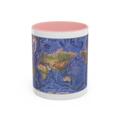 World Ocean Floor (1981) (Map) Accent Coffee Mug