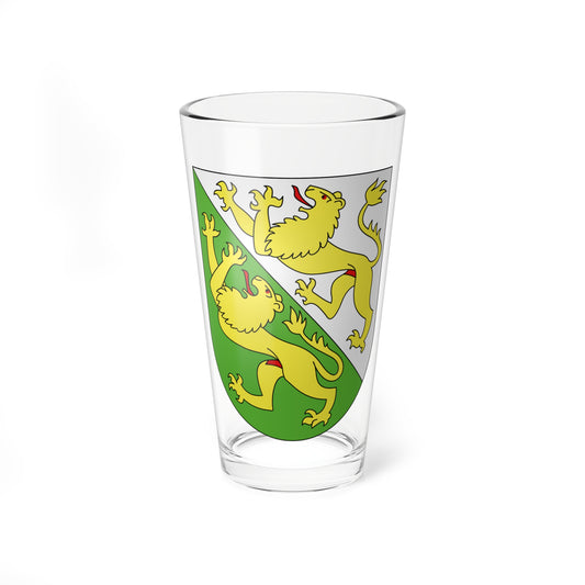 Thurgovie-coat of arms (Switzerland) (Coat of Arms) Pint Glass 16oz